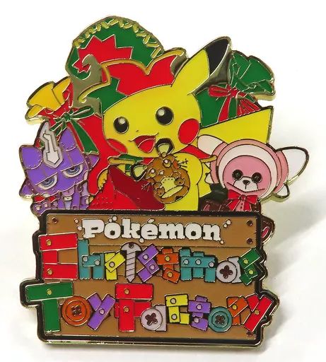 中古】バッジ・ピンズ Pokemon Christmas Toy Factory ロゴピンズ