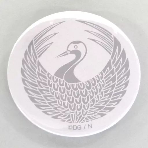 刀剣乱舞 鶴丸国永 ピンバッジ 紋 中古】バッジ・ピンズ(キャラクター) 鶴丸国永 「刀剣乱舞-ONLINE- 紋