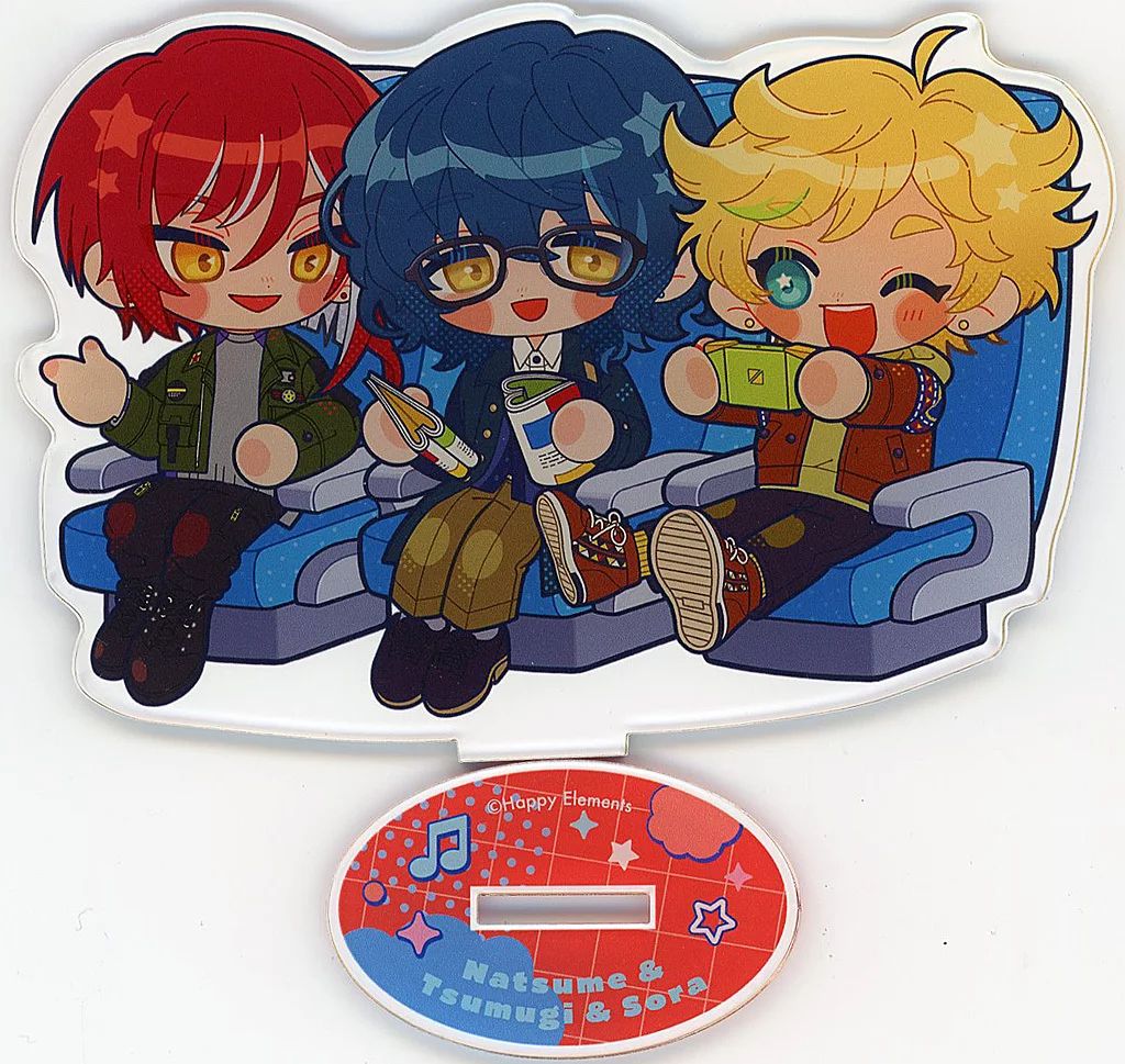 中古】アクリルスタンド・アクリルパネル 逆先夏目＆青葉つむぎ＆春川