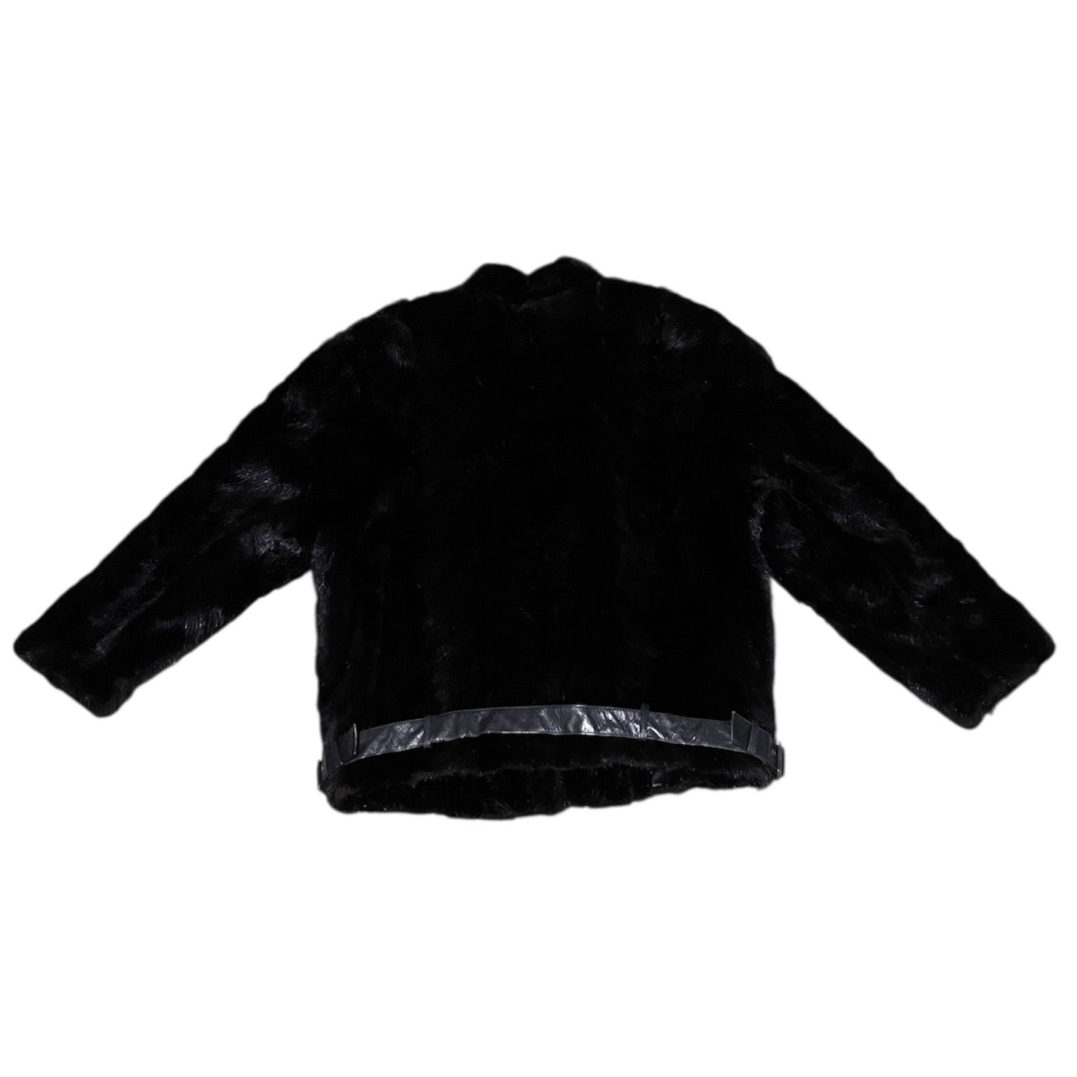 エンバ EMBA ミディアムコート ファーコート ミンク 毛皮 ブラック