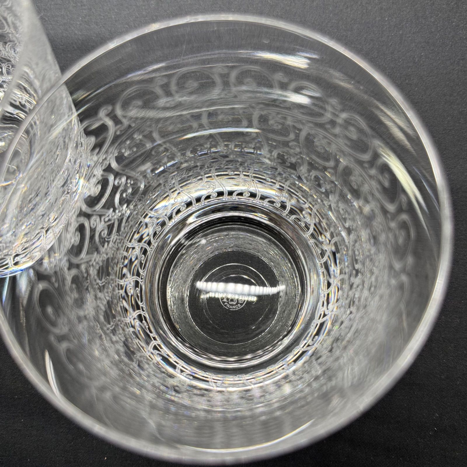  F 084 Baccarat バカラ ローハン ロックグラス ペアグラス 食器 ショッパー き コップ グラス コップ グラス 酒器