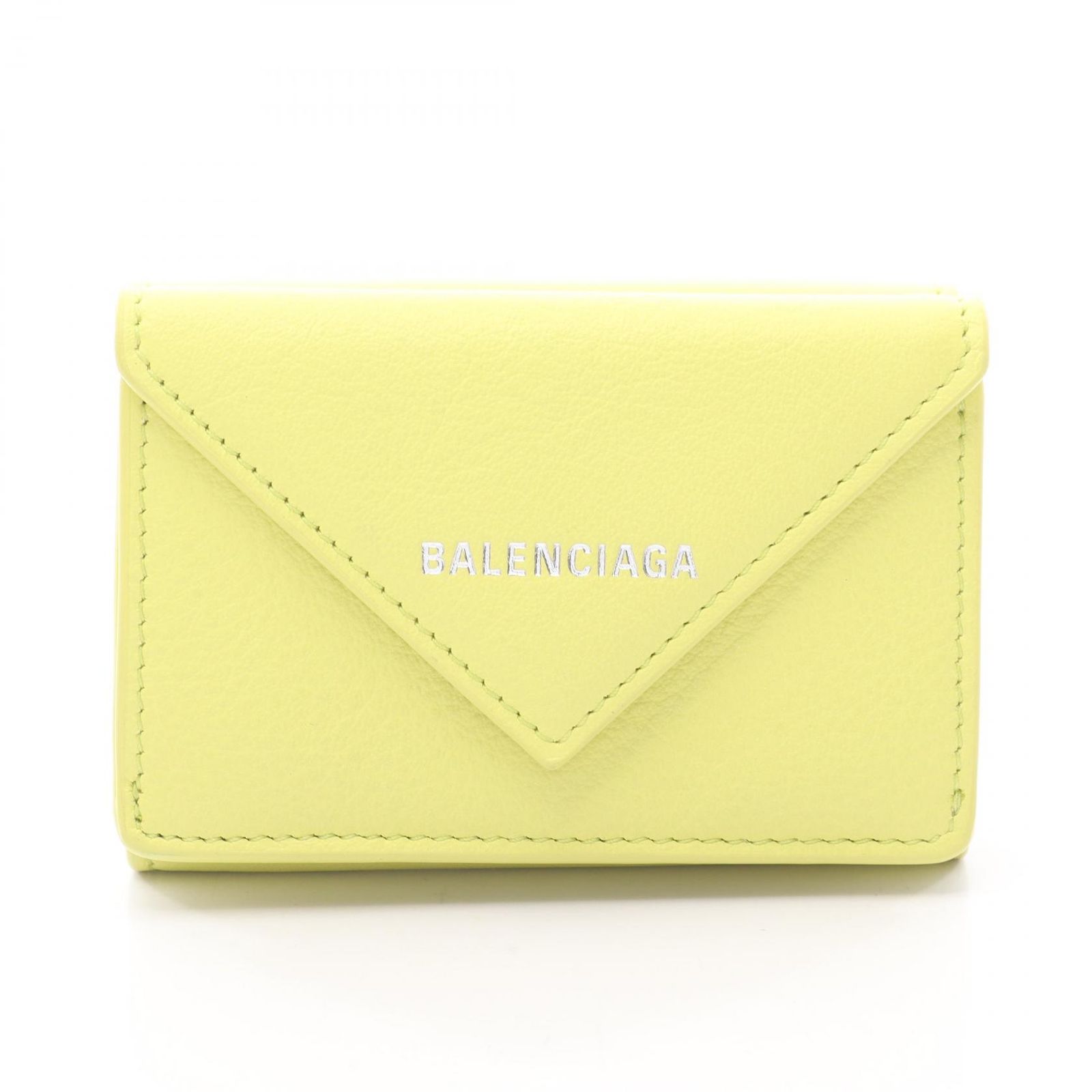 BALENCIAGA バレンシアガ ペーパーミニウォレット 三つ折り財布 - メルカリ