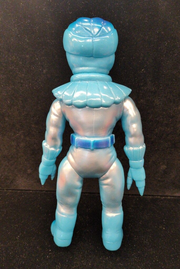 マーミット 世紀の大怪獣シリーズ ズール星人 水色成型|銀-青スプレー 1期