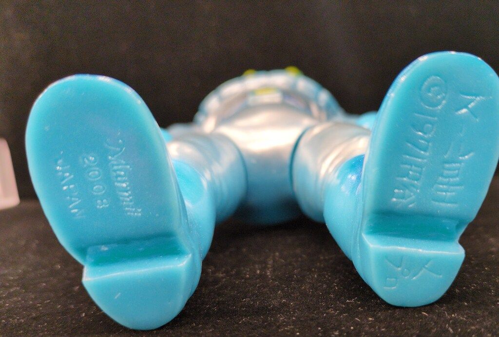  マーミット 世紀の大怪獣シリーズ ズール星人 水色成型|銀-青スプレー 1期 ウルトラマン キャラクター玩具