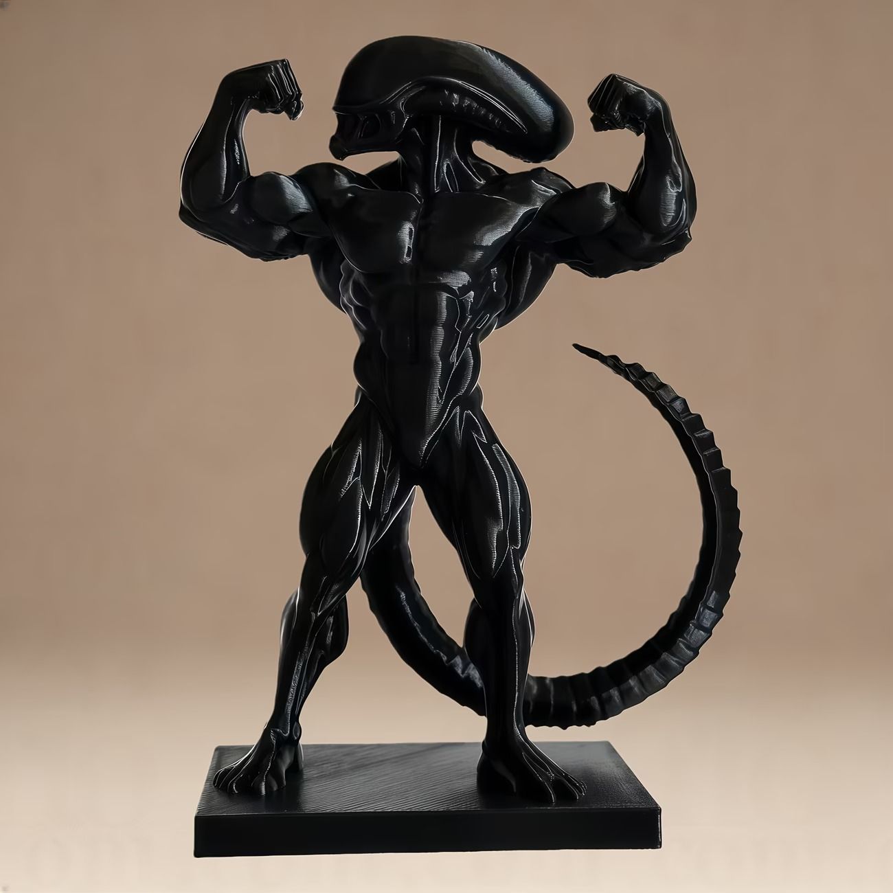 フィギュア マッスルエイリアン 10cm 筋肉 マッチョ 宇宙人 ミニチュア 
