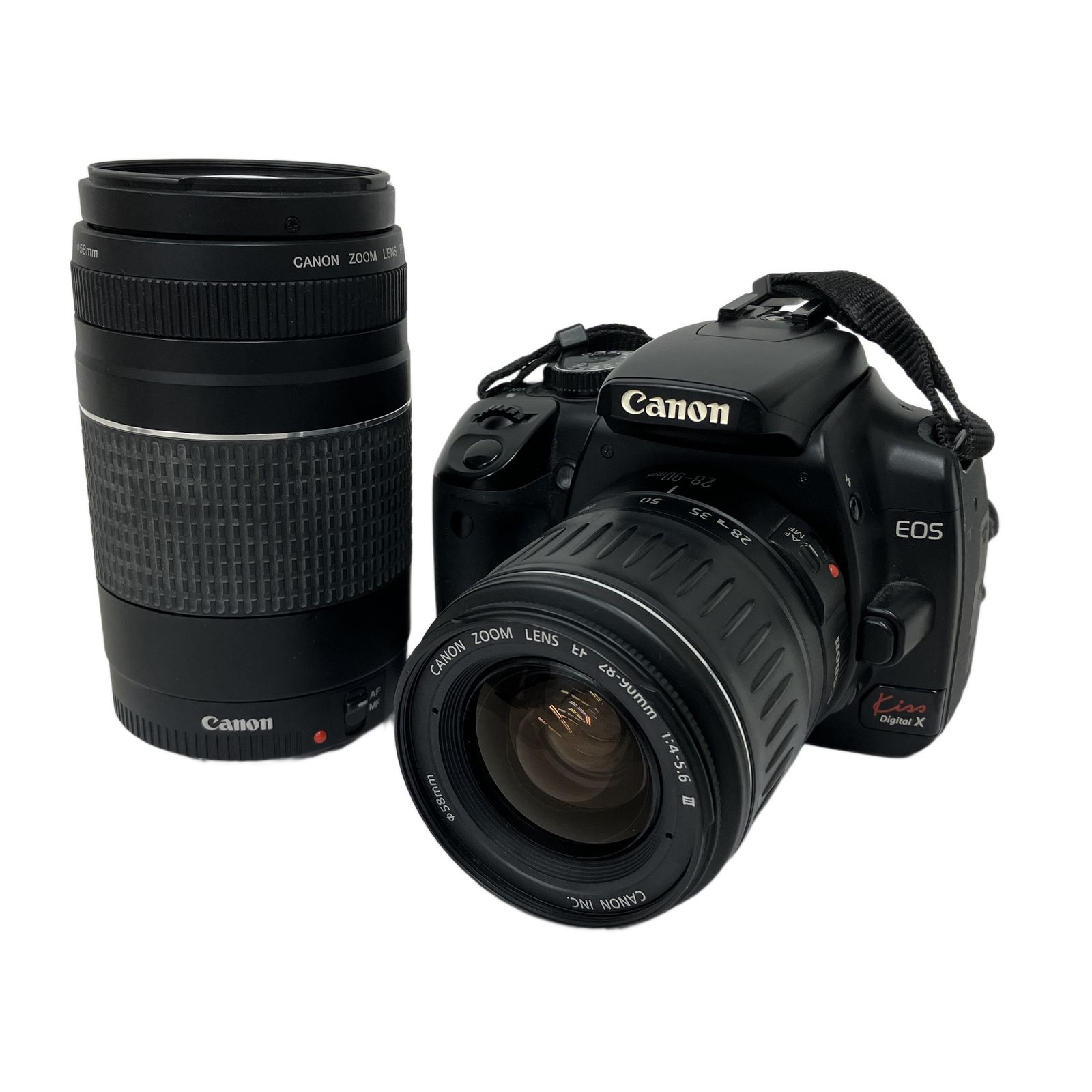 Canon キャノン EOS Kiss digital x DS126151 デジタル一眼レフ ダブル