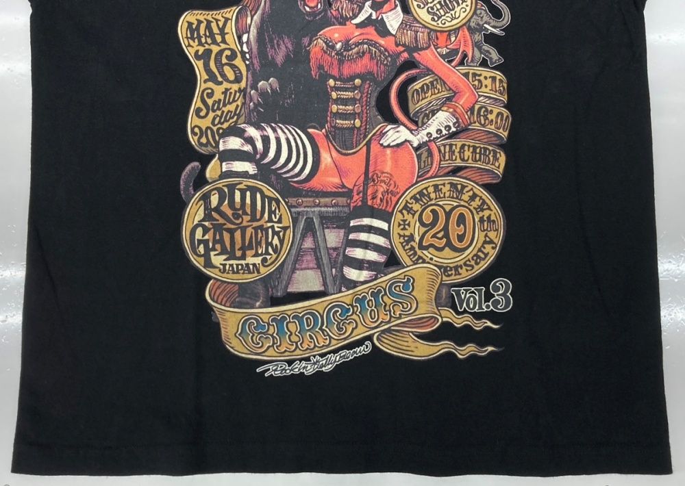 ルードギャラリー RUDE GALLERY 20th ROCK'N ROLL CIRCUS Tee ロック