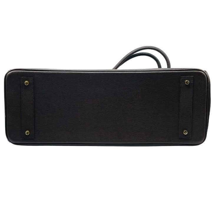 HIGH-CLASS ハイクラス ハンドバッグ レザー ブラウン 40サイズ 保存袋