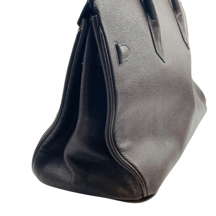 HIGH-CLASS ハイクラス ハンドバッグ レザー ブラウン 40サイズ 保存袋