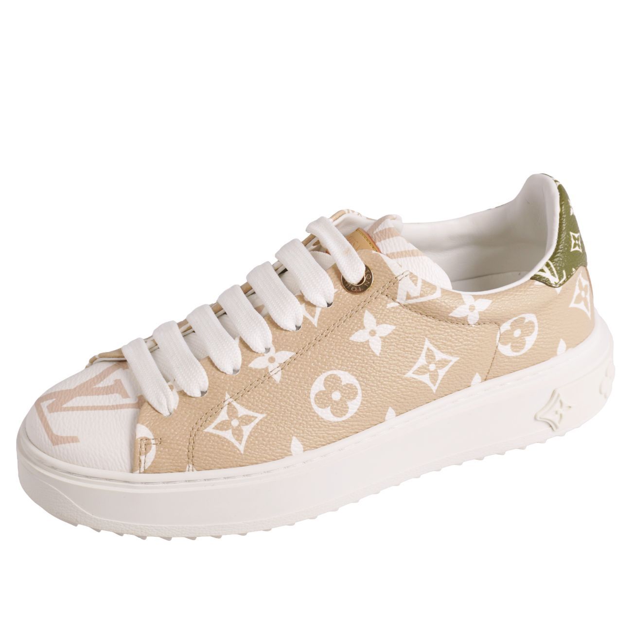 極美品 ルイヴィトン LOUIS VUITTON スニーカー タイムアウト モノ 