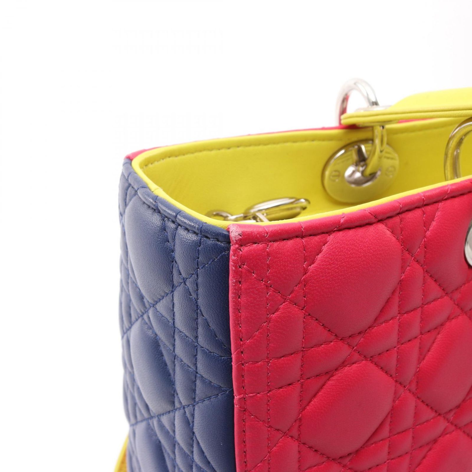 ディオール Dior ハンドバッグ レディディオール ラージ カナージュ 