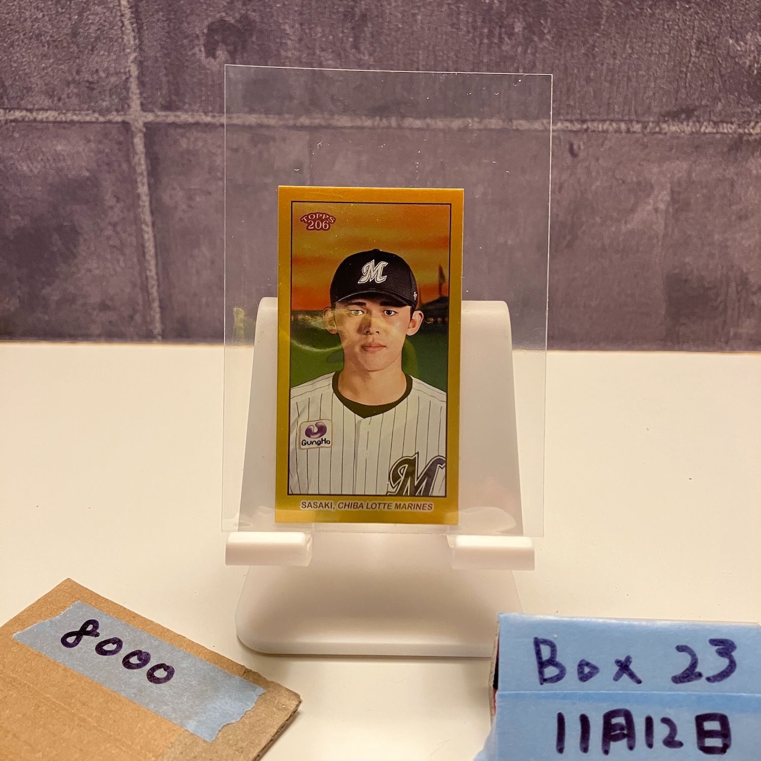 2024 Topps 206 佐々木朗希 Roki Sasaki 33/50 千葉ロッテマリーンズ