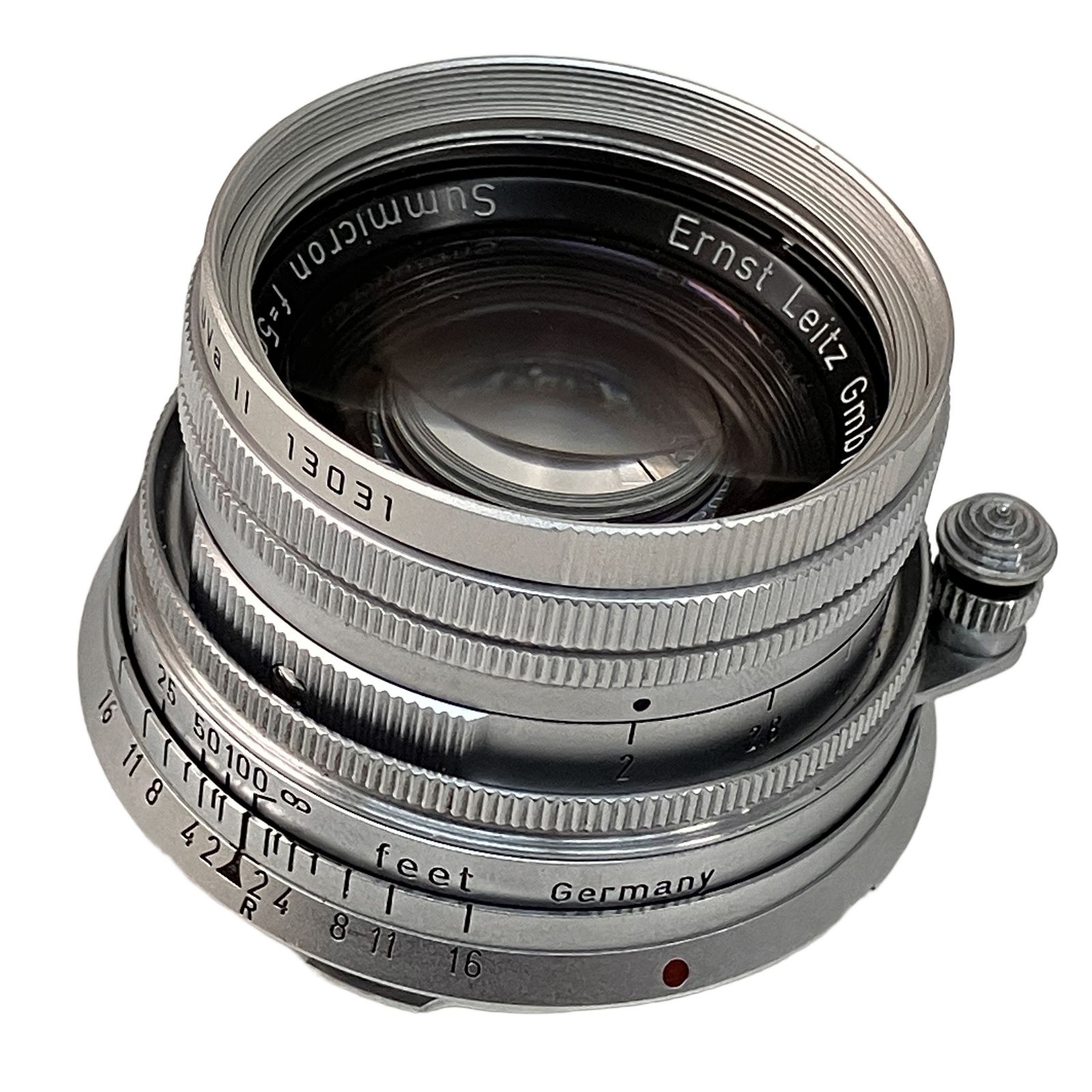 Leica Summicron F2 f=5cm Ernst Leitz GmbH Wetzlar 沈胴式 レンズ