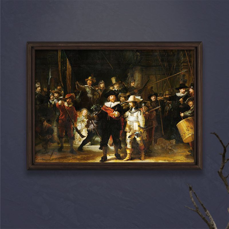 A3サイズ レンブラント ポスター 夜警 バロック 絵画 レンブラント