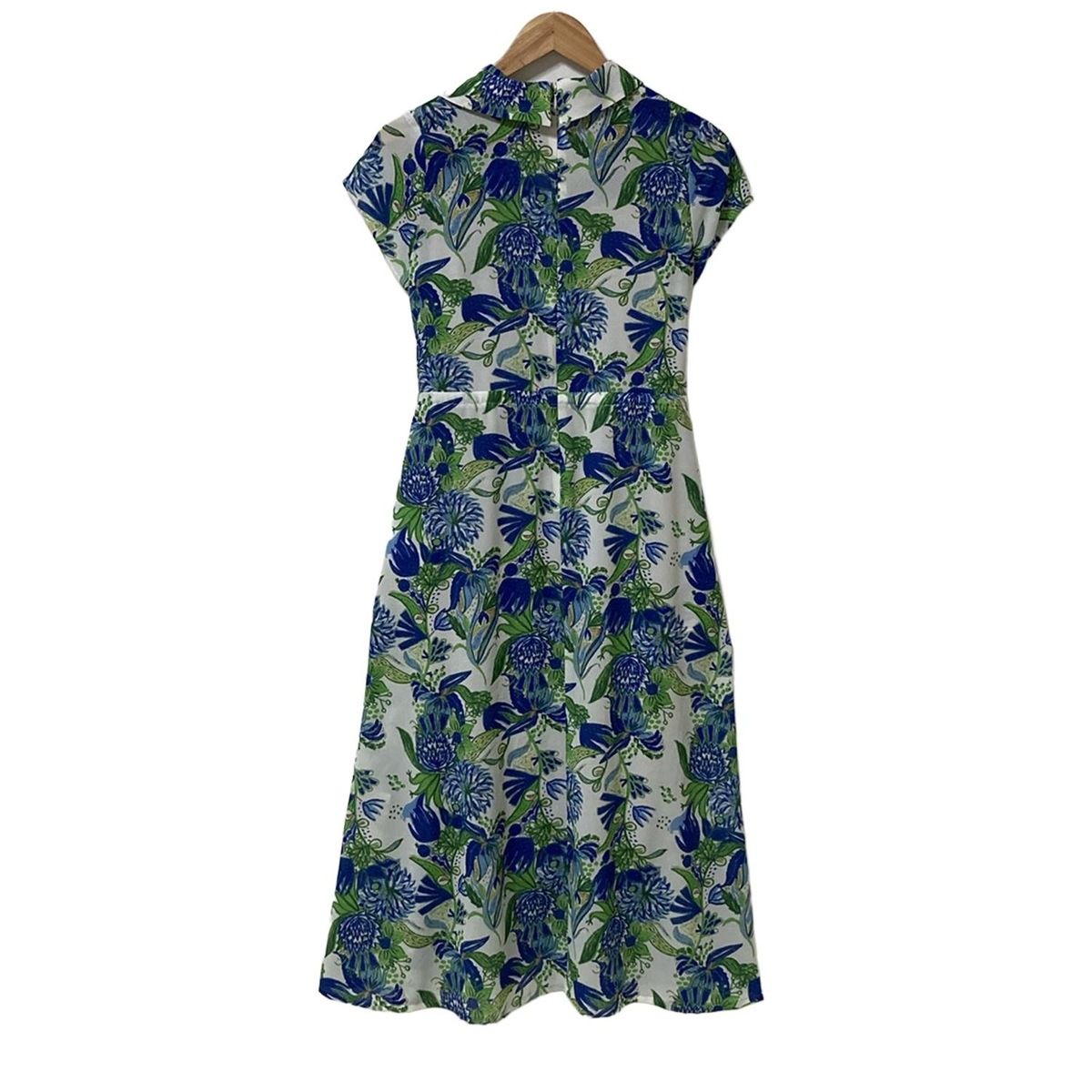 kayme(ケイミー) ワンピース サイズ（JP）7 レディース - 白×ブルー