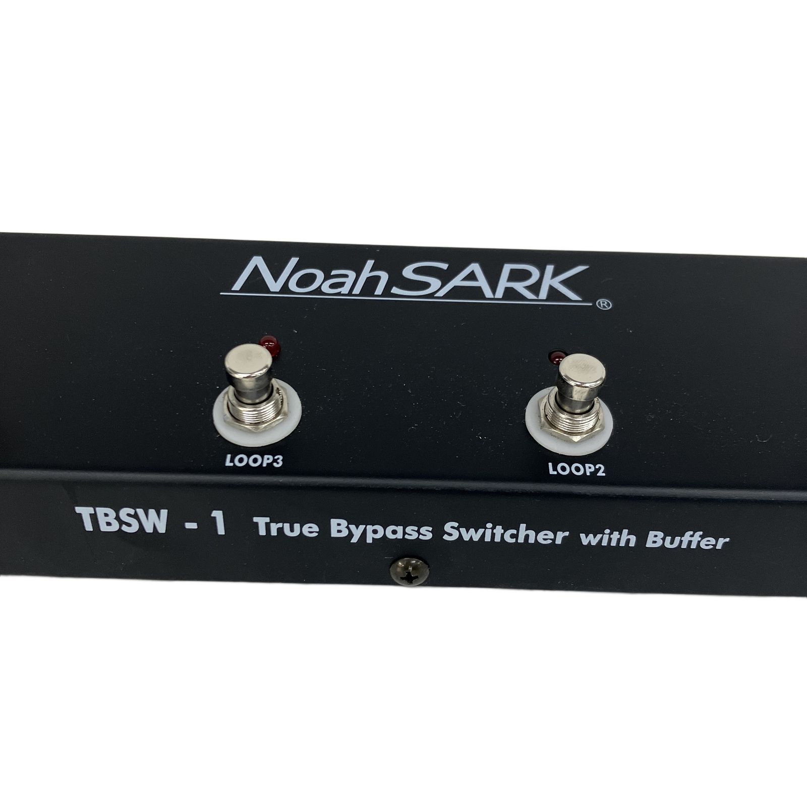 NoahSARK TBSW-1 True Bypass Switcher with Buffer スイッチャー 音響