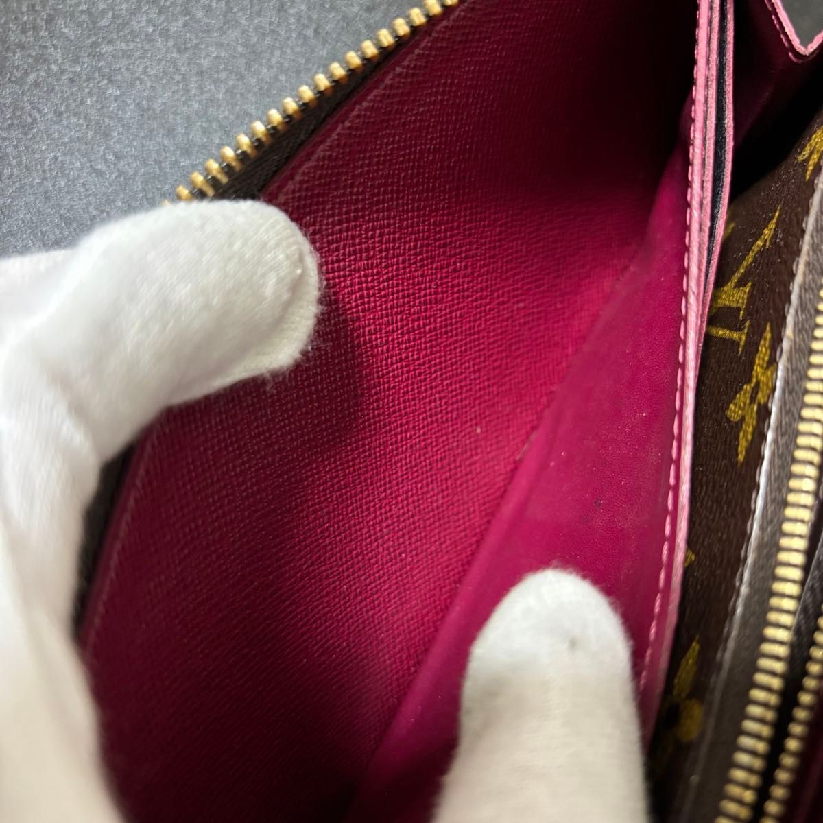 u77 ポルトフォイユクレマンス Louis Vuitton ルイヴィトン 長財布 