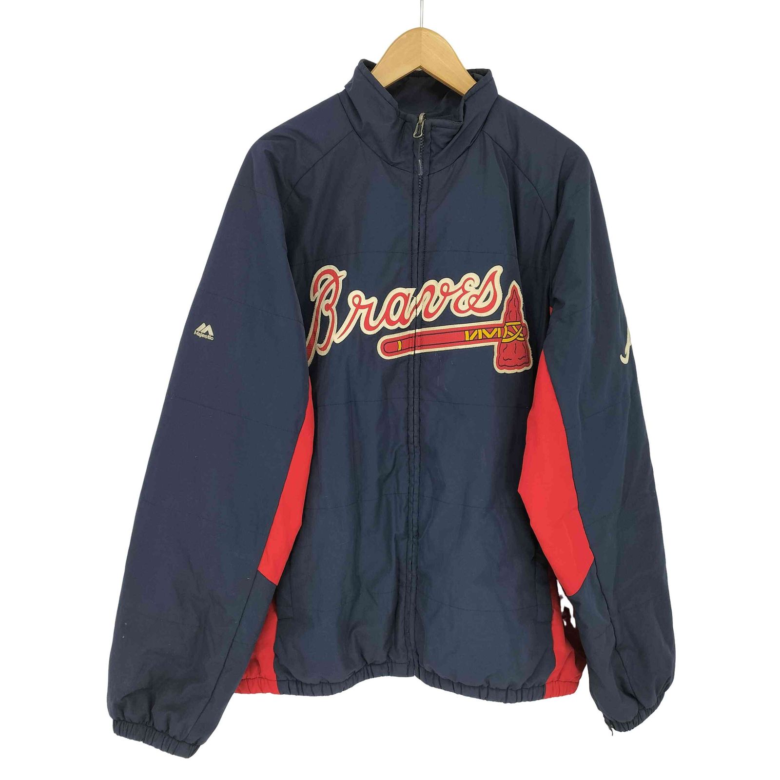 マジェスティック MAJESTIC ベースボールチーム 裏起毛 ナイロン