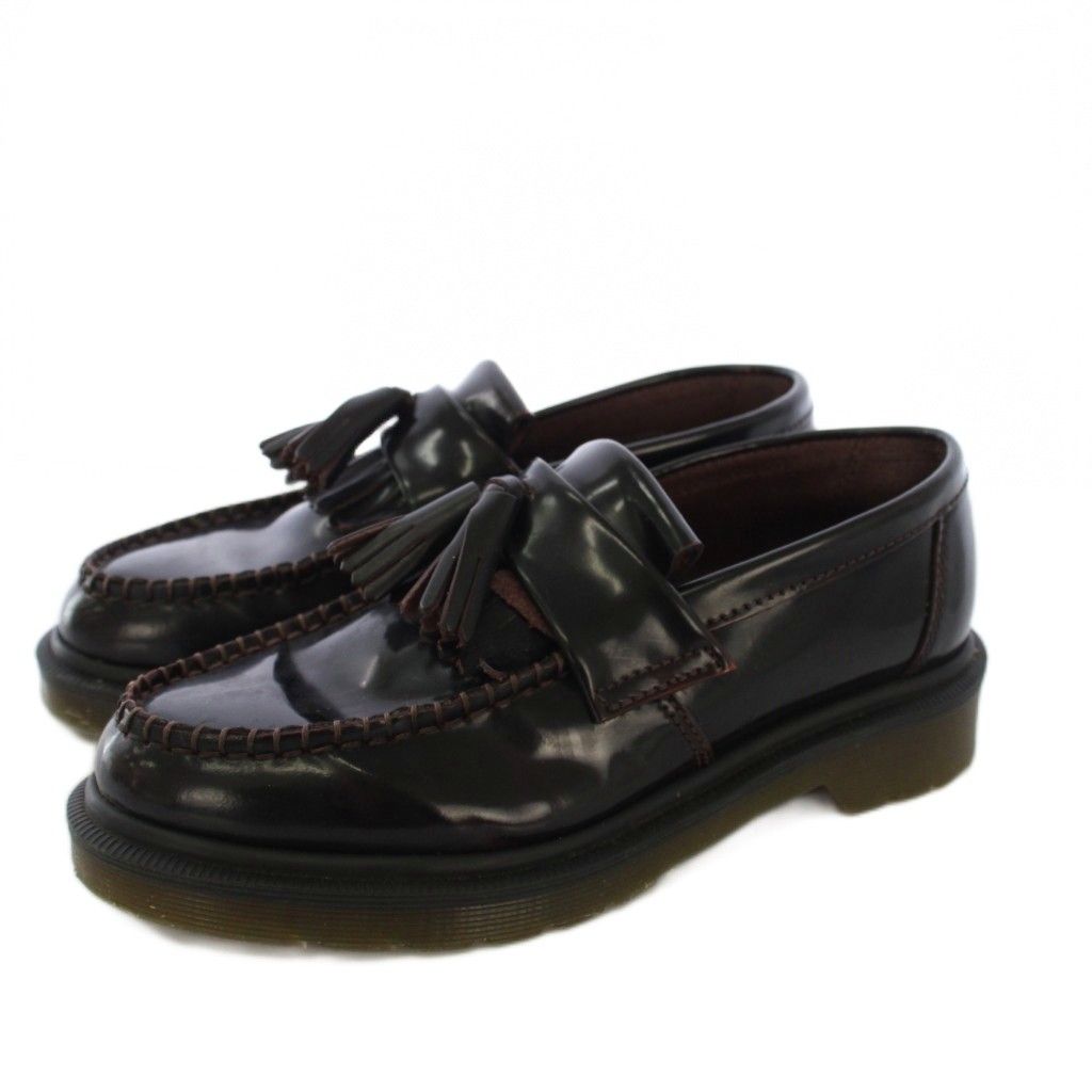 【美品】ドクターマーチン Dr. Martens エイドリアン / UK4 黒 ドクターマーチン DR.MARTENS ADRIAN エイドリアン タッセルローファー