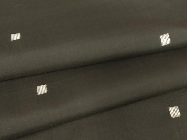 平和屋着物○本場大島紬 9マルキ 地空き 箔散らし 正絹 逸品