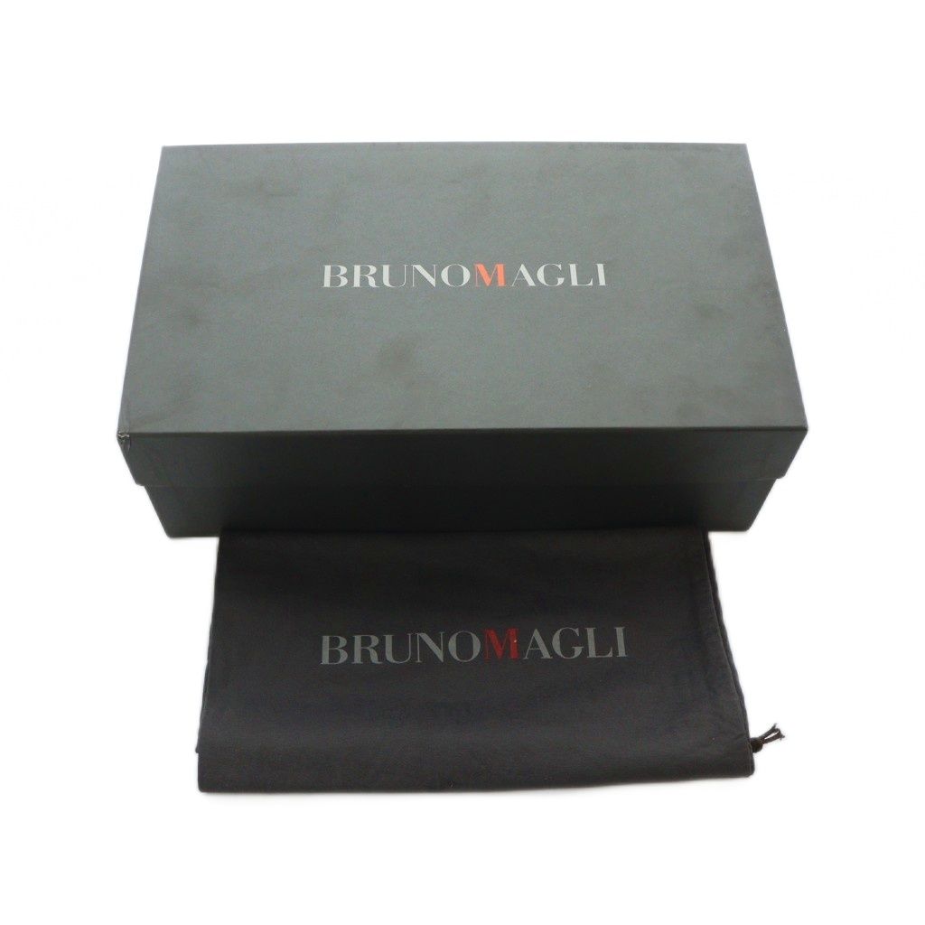 BRUNO MAGLI ブラック ポインテッドトゥパンプス　サイズ38 ブルーノマリ BRUNO MAGLI パンプス ポインテッドトゥ ヒール 36.5