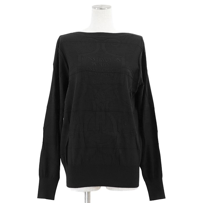 エルメス　ニット　帝王学　シルクコットン　セーター エルメス ニット 帝王学