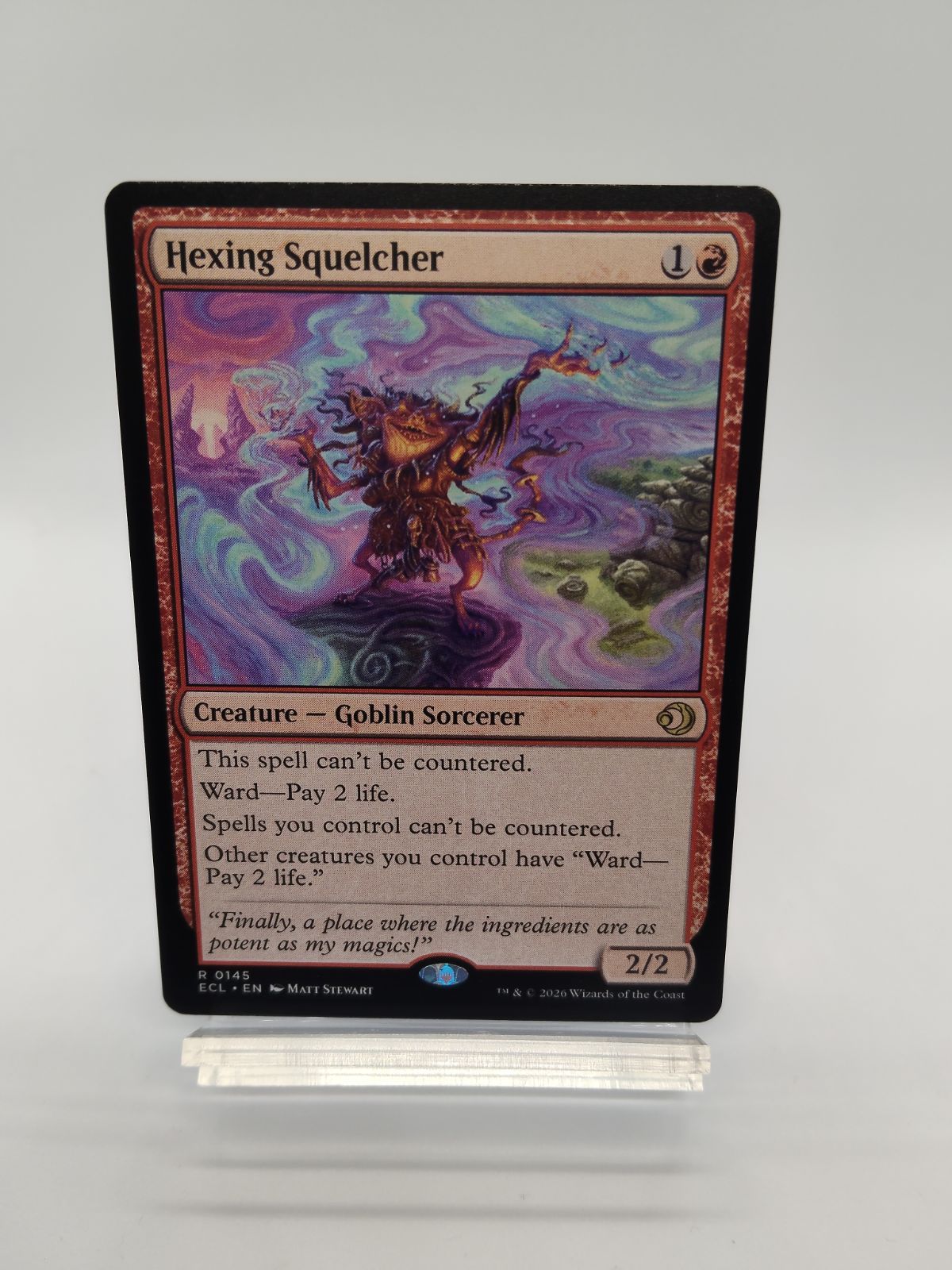 MTG】英語 呪詛の壊し屋 / Hexing Squelcher / ECL ローウィンの昏明