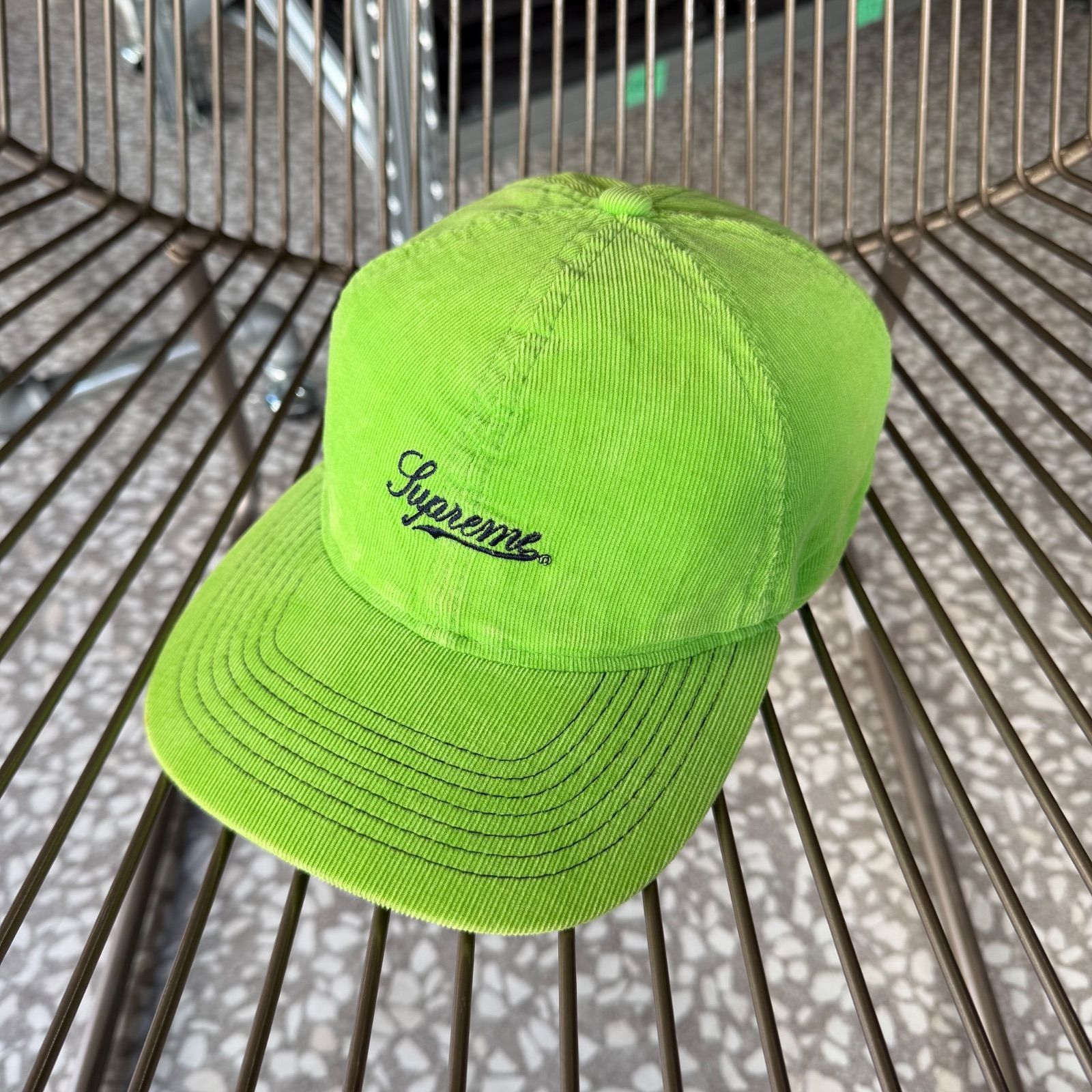 Supreme / corduroy cap size S シュプリーム キャップ 帽子 刺繍ロゴ