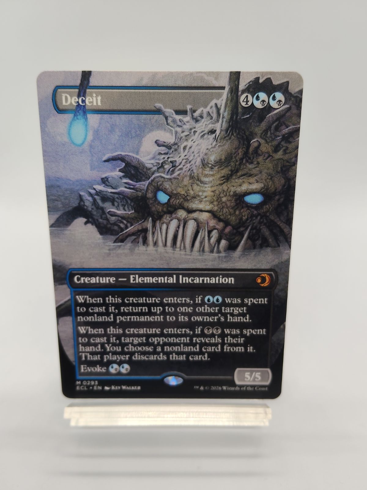 欺瞞 ボーダーレス foil 英語