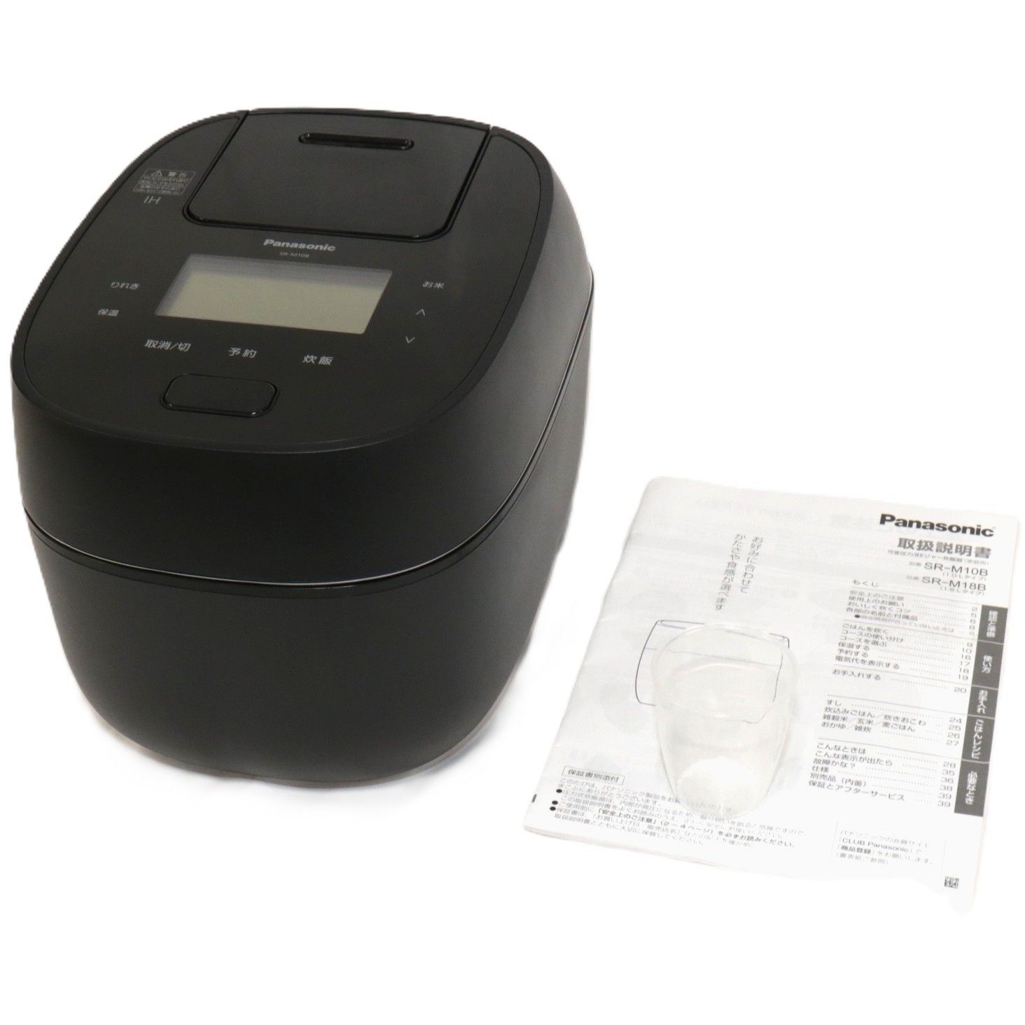 中古 [5.5合炊き] パナソニック 可変圧力IHジャー炊飯器 SR-M10B sr