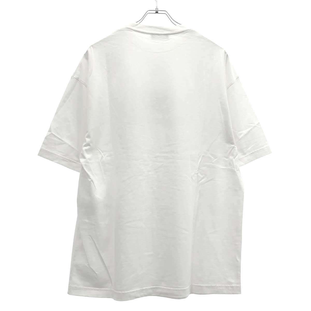 BALENCIAGA バレンシアガ BBロゴプリントTシャツ 570803 TEV48