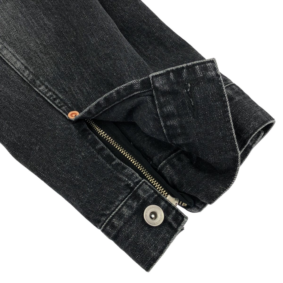 sacai サカイ 23SS クロップドデニムジャケット 23-06482 ブラック 1 