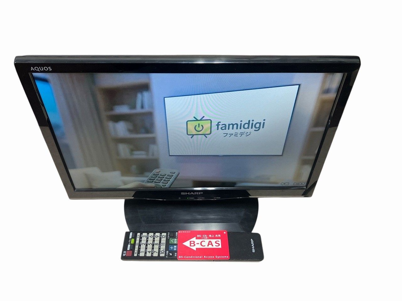 ☆状態良好☆ SHARP シャープ 19V型 ハイビジョン 液晶テレビ ブラック