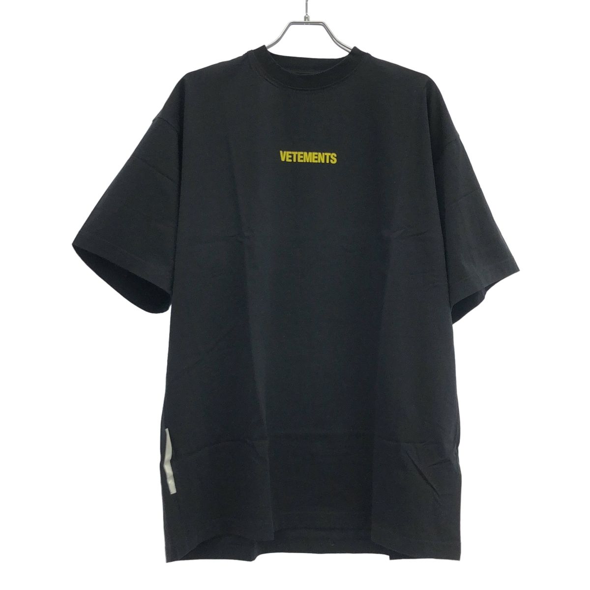 VETEMENTS ヴェトモン LOGO LABEL T-SHIRT ロゴラベル オーバーサイズT 