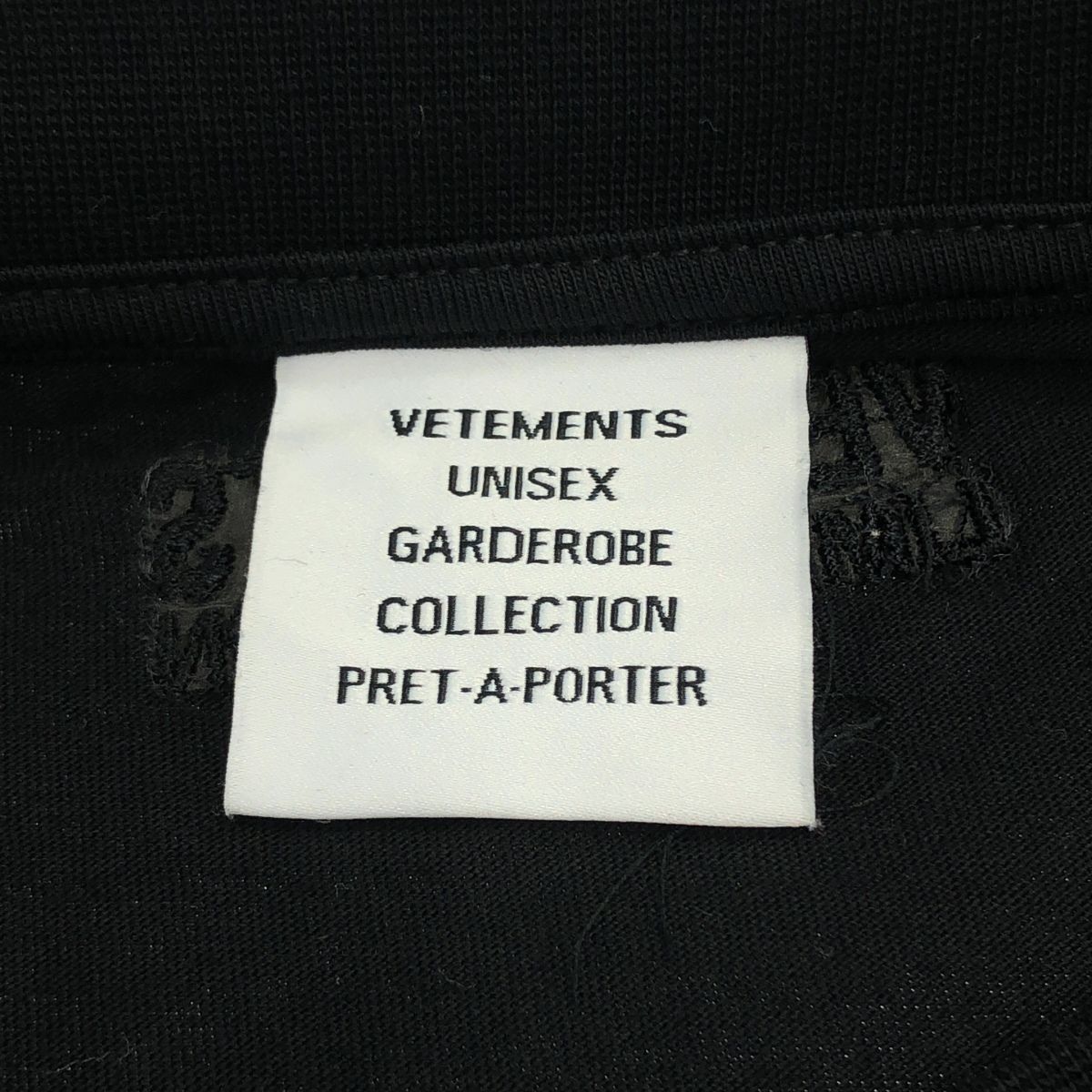 VETEMENTS ヴェトモン LOGO LABEL T-SHIRT ロゴラベル オーバーサイズT 