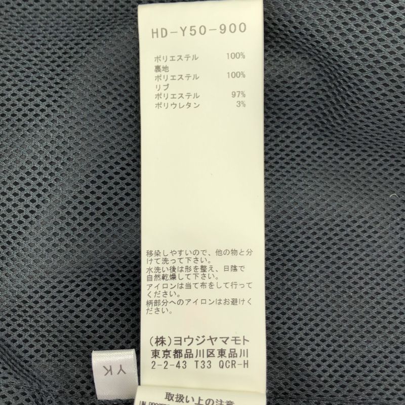 中古】Yohji Yamamoto×NEW ERA コーチジャケット S ブラック HD-Y50