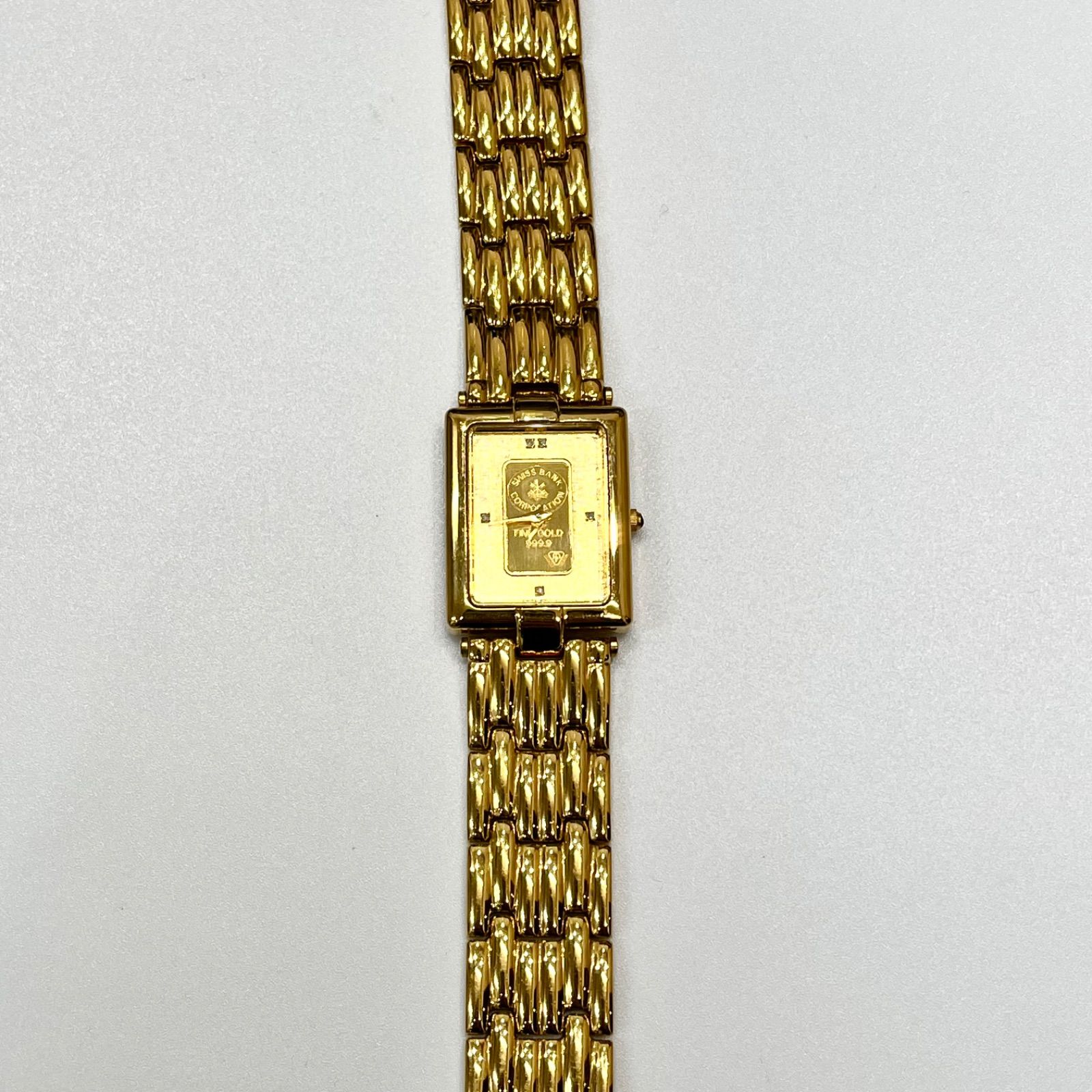 稼動品】純金インゴット ELGIN エルジン 腕時計 FINE GOLD 999.9