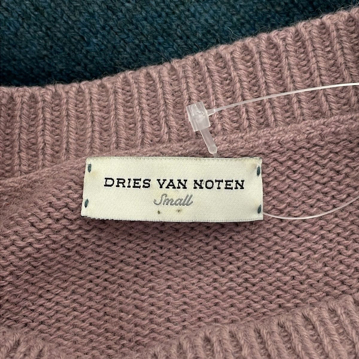 DRIES VAN NOTEN ドリスヴァンノッテン バイカラーデザインニット  