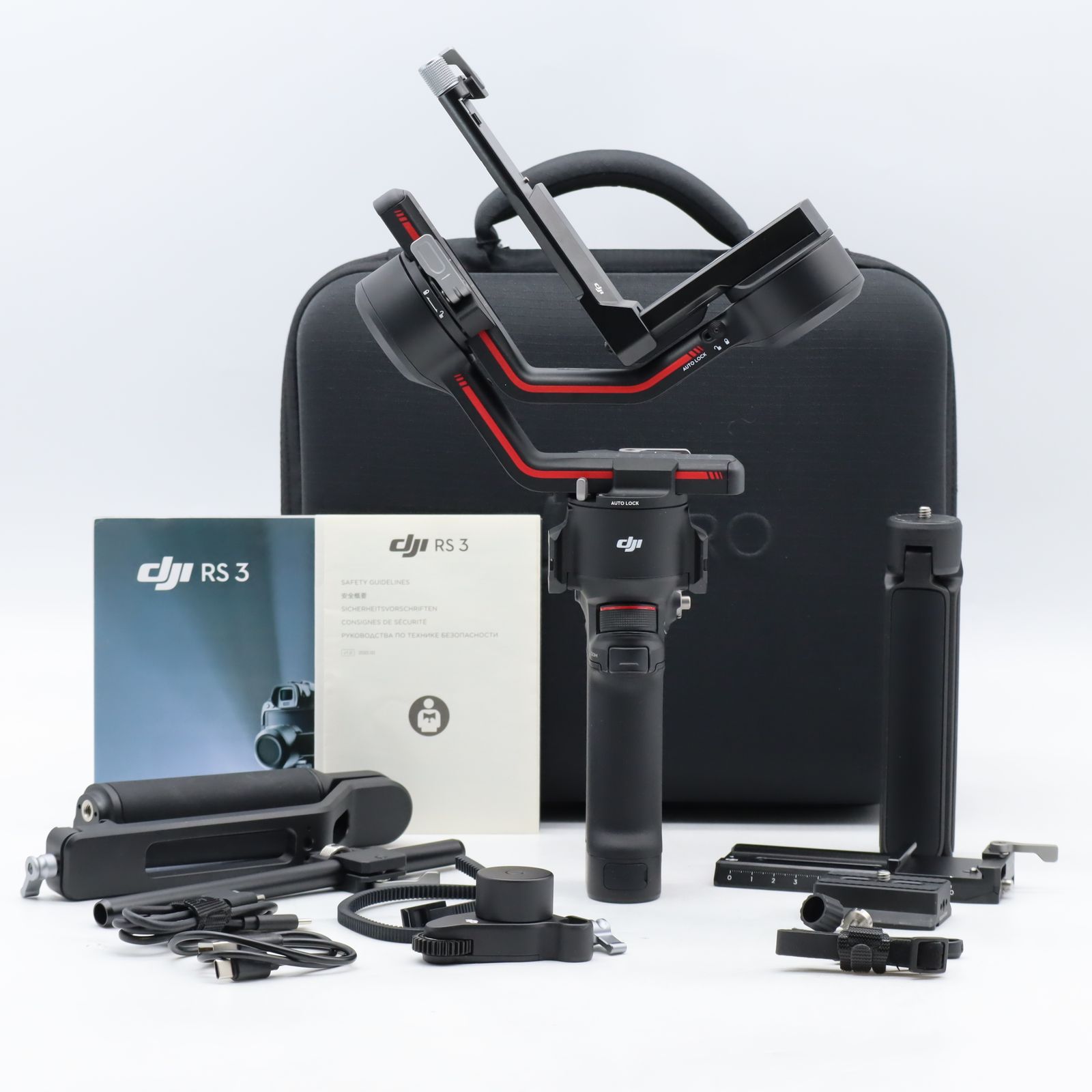 DJI RS 3 コンボ 3軸ジンバルスタビライザー｜一眼レフ／ミラーレス