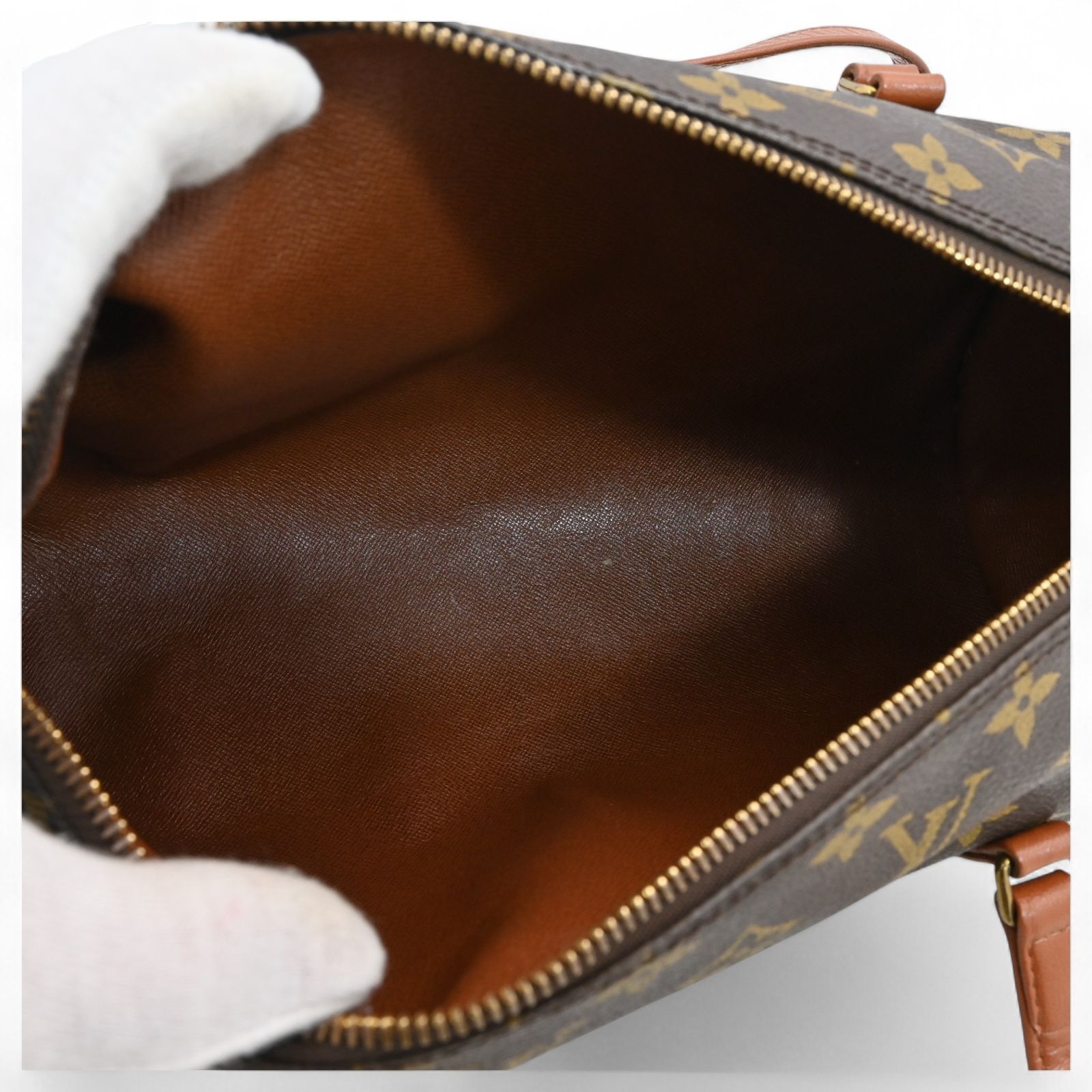 ルイヴィトン モノグラム パピヨン30 ハンドバッグ Bランク lv4040kk  