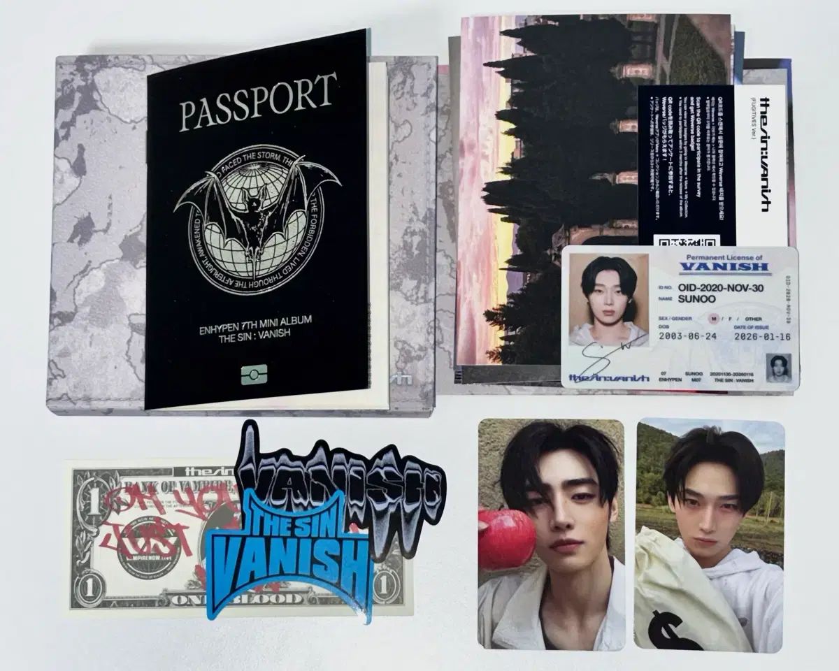 ENHYPEN（エンハイプン・エナプ） THE SIN: VANISH エンジン盤 ソンウ