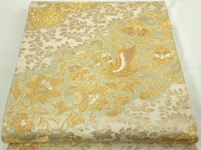 本金箔と東欧花飾更紗文帯(新品) 本金箔と東欧花飾更紗文帯(新品) F102492794 送料 無料 通販