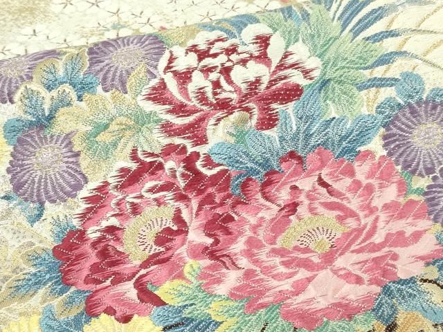 平和屋本店▽「美しいキモノ」お馴染みのメーカー となみ織物 六通柄