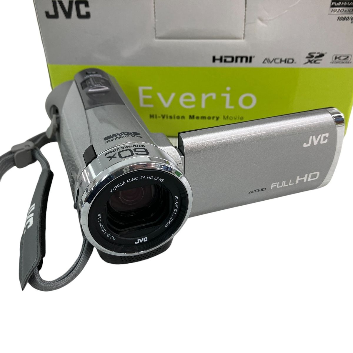 JVC GZ-HM133-S デジタル ビデオ カメラ 2014年製 中古 N10775753