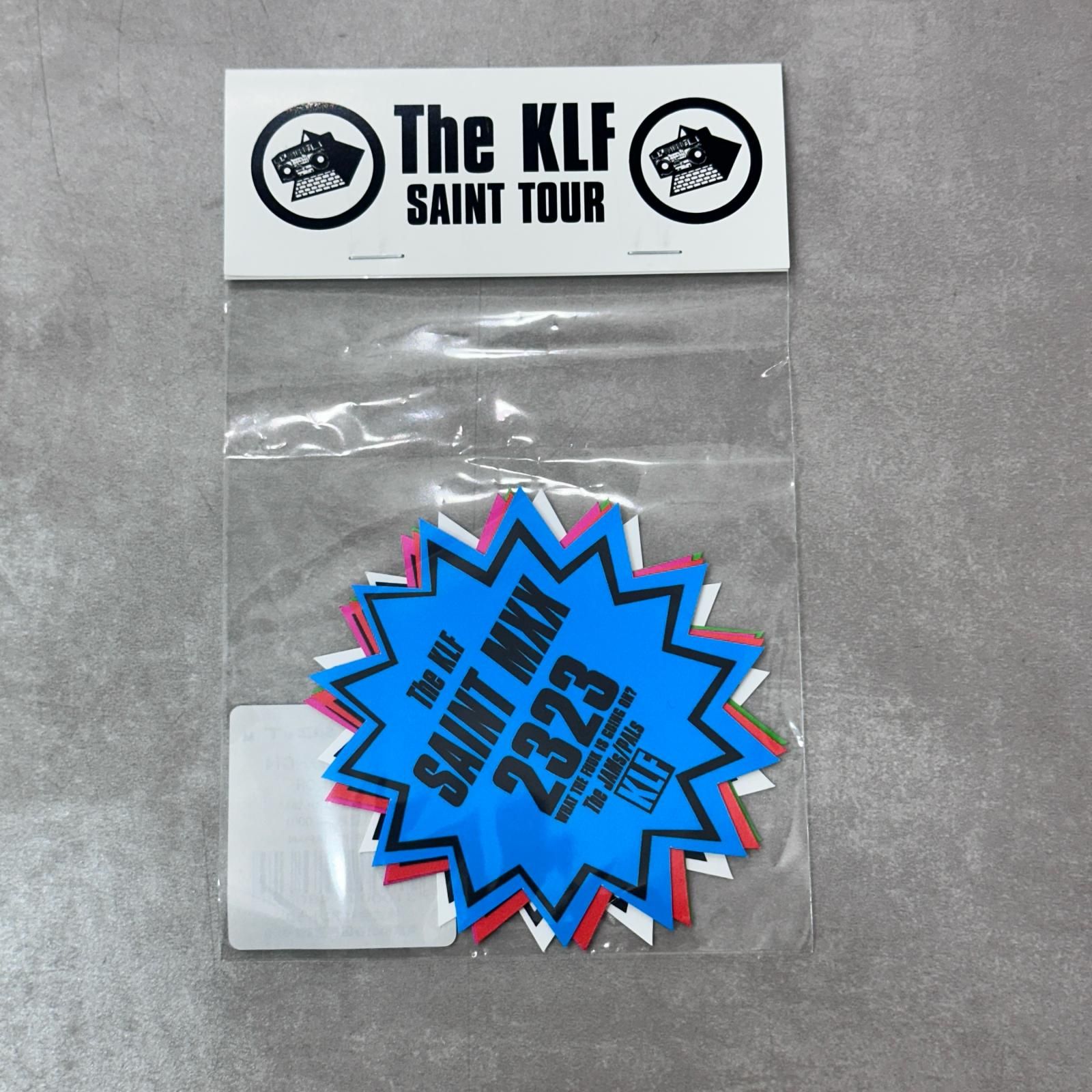 参考上代6600円 未使用 SAINT MICHAEL 25AW KLF_STICKER/KLF/MULTI 