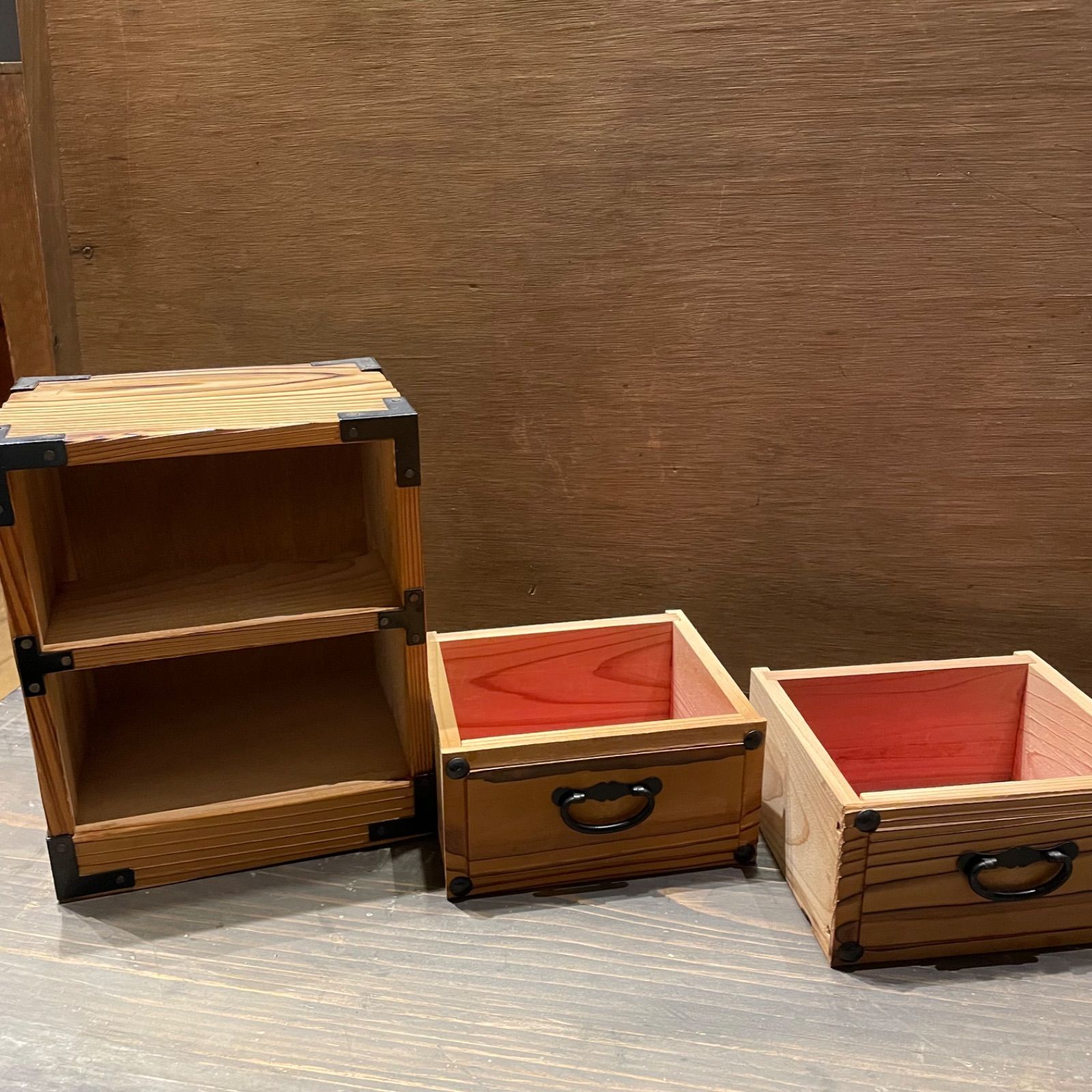 引き出し 小引き出し 木製 2段 収納 - メルカリ