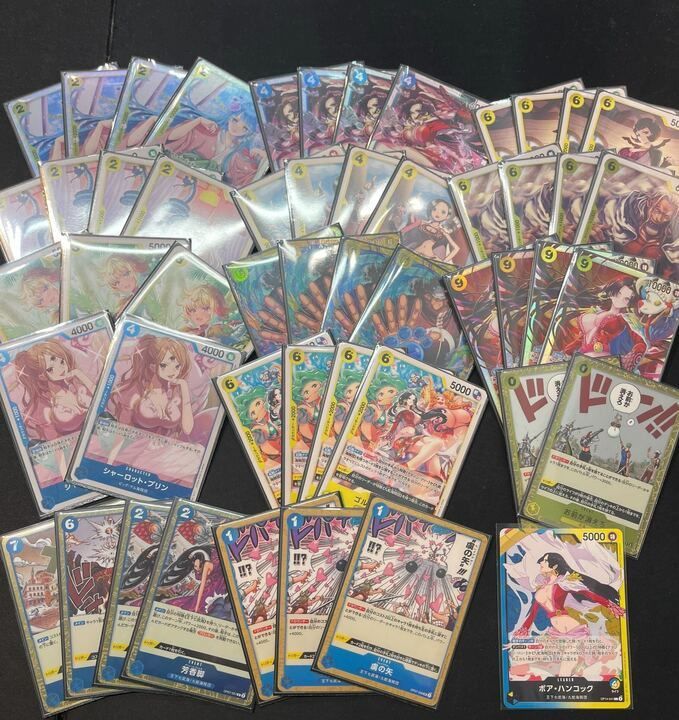 デッキ】 青黄ハンコック 【ワンピースカード】 - メルカリ