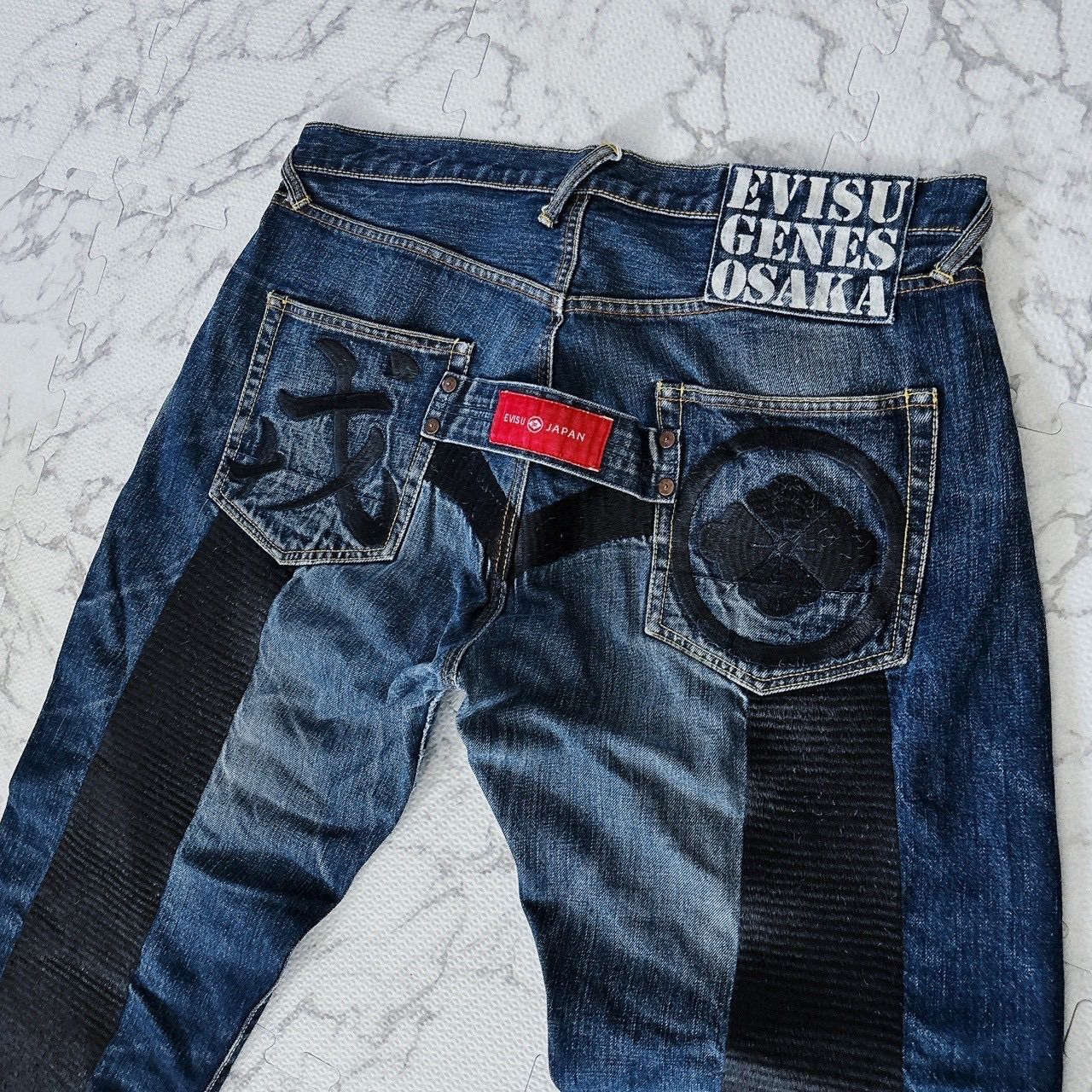 エヴィス evisu ビックカモメ 刺繍 ジーンズ