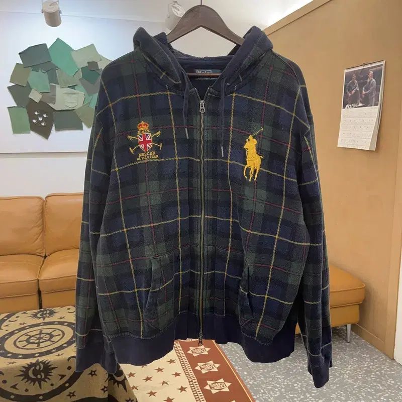 ポロラルフローレン ビックポニー ハイティーン ブラックウォッチ