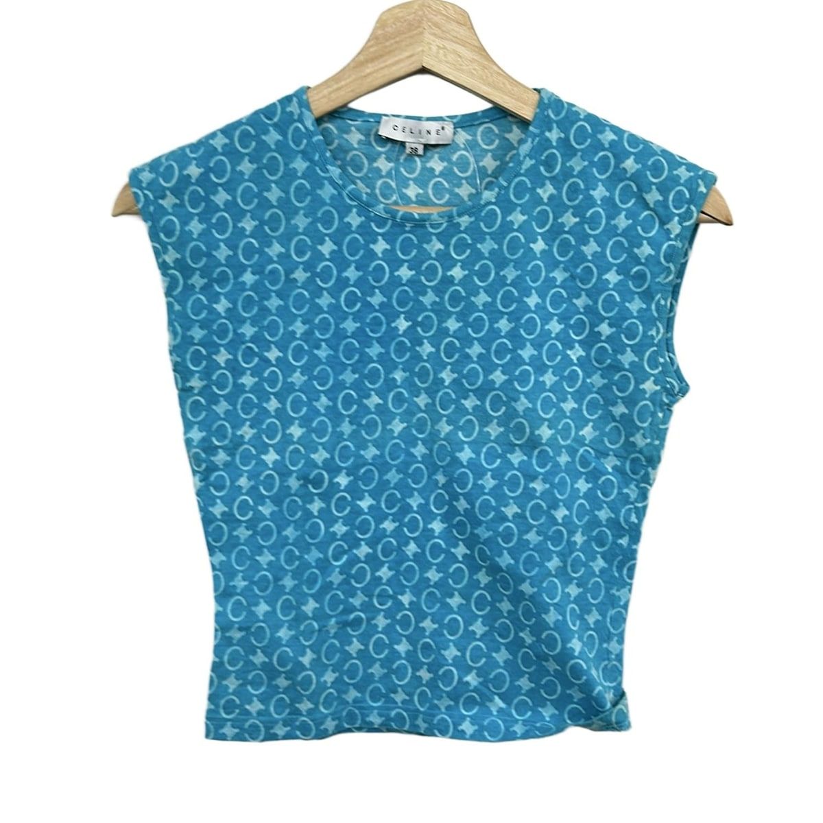 CELINE(セリーヌ) ノースリーブTシャツ サイズ38 M レディース美品